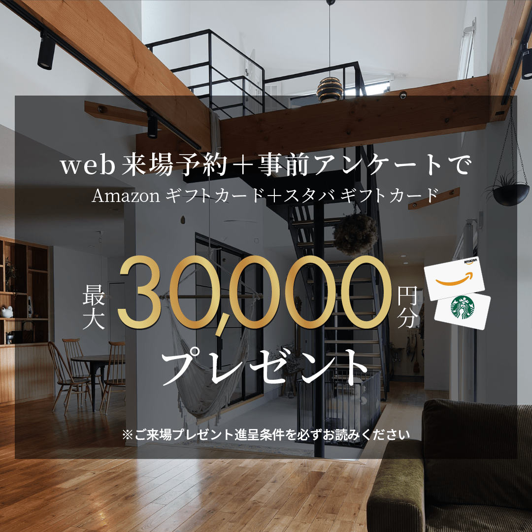 WEB予約と事前アンケートで最大3万円分プレゼント